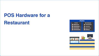 POS Hardware for a Restaurant