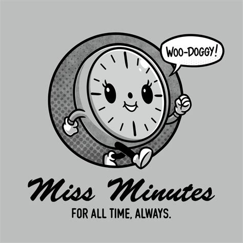 Miss Minutes | Official Marvel Tee - TeeTurtle Fandoms