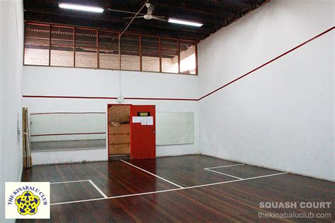 Squash Court | The Kinabalu Club