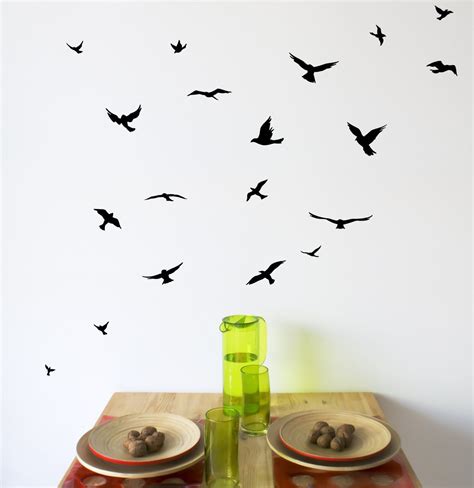 Flock of Birds wall decal by AriseDecals on Etsy, $9.99 Bird Wall ...