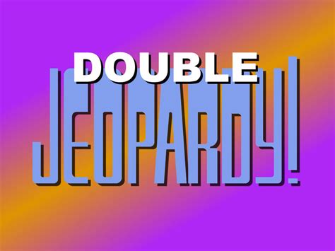 Double Jeopardy! (1984-86) Logo V8 by Dadillstnator on DeviantArt