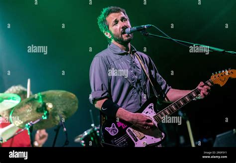 Feeder headlining day 2 of Teddy Rocks Festival 2023. Credit: Alamy/Charlie Raven Stock Photo ...