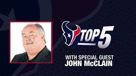 Texans Top 5: John McClain