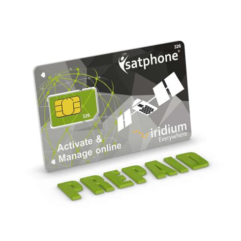 Iridium prepaid SIM card | Satellite Phone Prepaid SIM card | Sat Phone ...