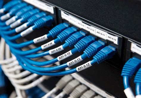 Network Ethernet Cable Labels – Good Helper in Labeling Cables-ORIENTEK Optical Fiber Fusion ...