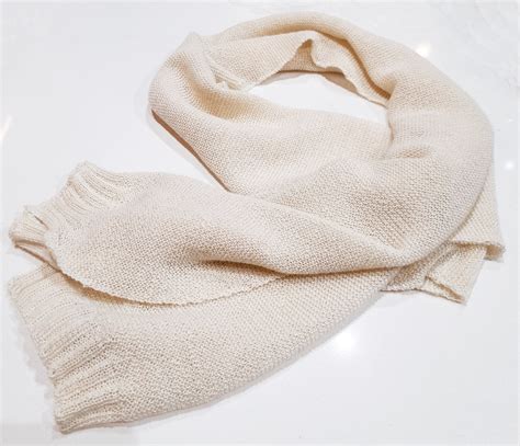 Alpaca Wool Scarf Natural Pearl – Alpaca Shop Australia