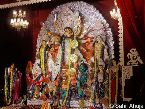 Pixelated Memories: Durga Puja, CR Park, Delhi