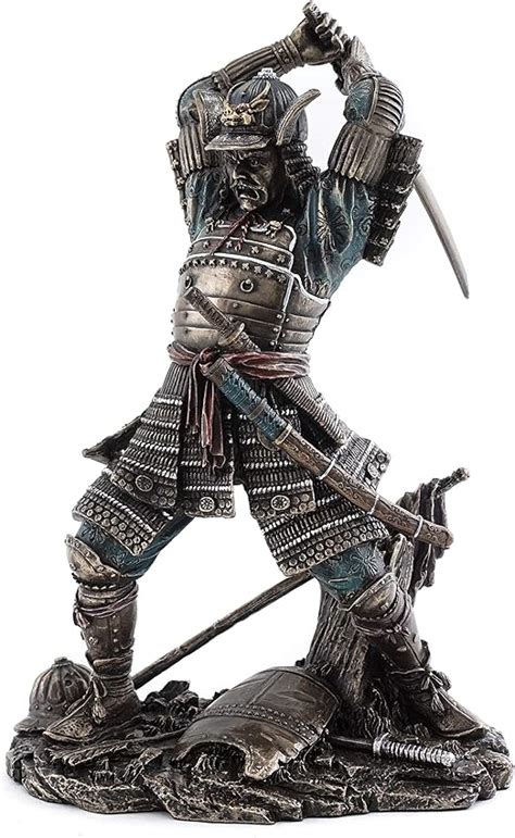 Veronese Samurai Warrior In Battle Japanese Statue Figurine: Amazon.co ...