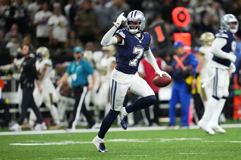 Dallas Cowboys Star Trevon Diggs on Interceptions, Game Prep and Trash ...