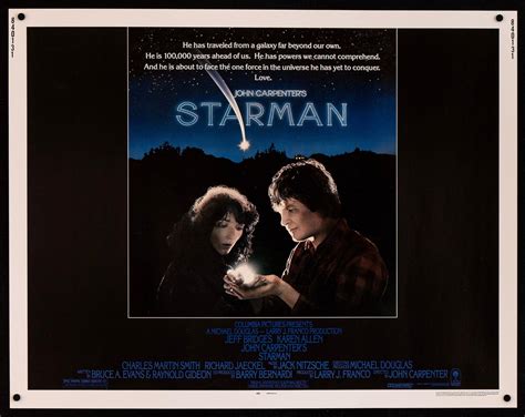 Starman Movie Poster 1984 Half Sheet (22x28)