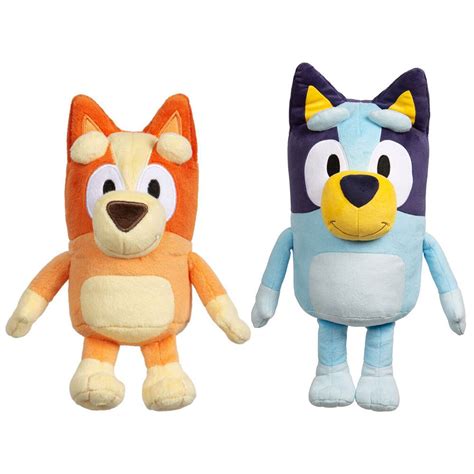 Bluey 45cm Large Plush Bluey w/ 40cm Bingo - Online | KG Electronic