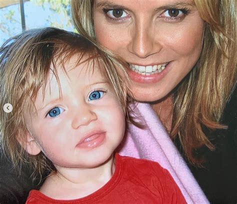 Heidi Klum and Daughter Leni Look Alike In Birthday Photo