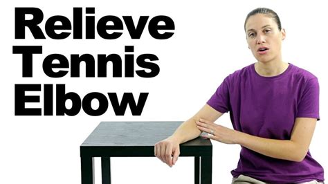 10 Best Tennis Elbow Exercises & Stretches - Ask Doctor Jo