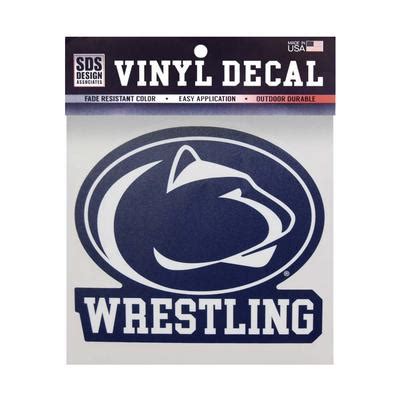 Penn State Logo Wrestling 6" Decal | Souvenirs > STICKERS & DECALS > EMPTY