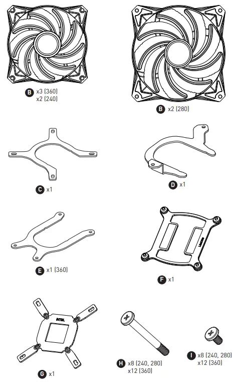 msi Mag Coreliquid 360r V2 Liquid CPU Cooler User Guide