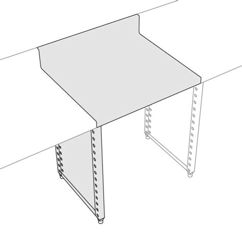 Plan de travail sur mesure 901-1000mm I Customized stainless steel bar ...