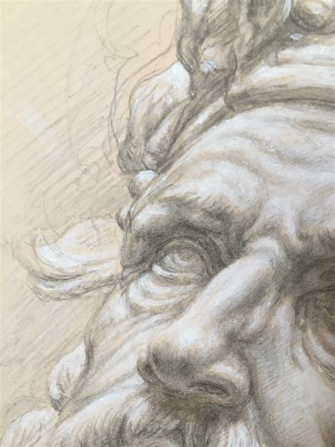 Silverpoint drawing :: Behance