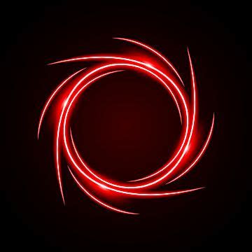 Abstract Circle Light Red Frame Vector Background, Abstract, Background, Banner PNG Transparent ...