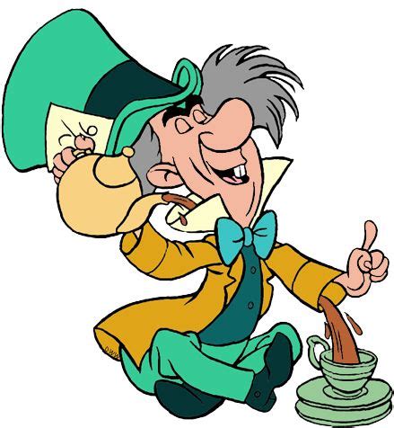 Mad Hatter Clip Art Mad Hatter Top Hat Clipart Free - Alice In ...