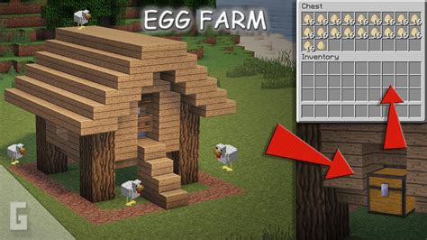 Minecraft: Automatic Egg Farm Tutorial! - YouTube