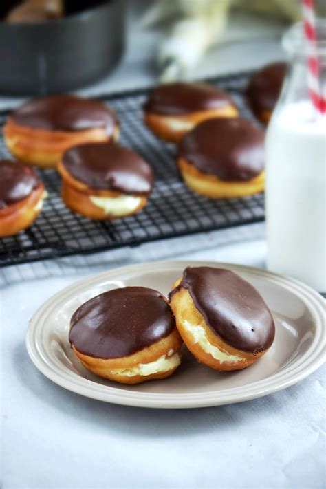 Grampa Murphy's Boston Cream Donuts - And They Cooked Happily Ever After