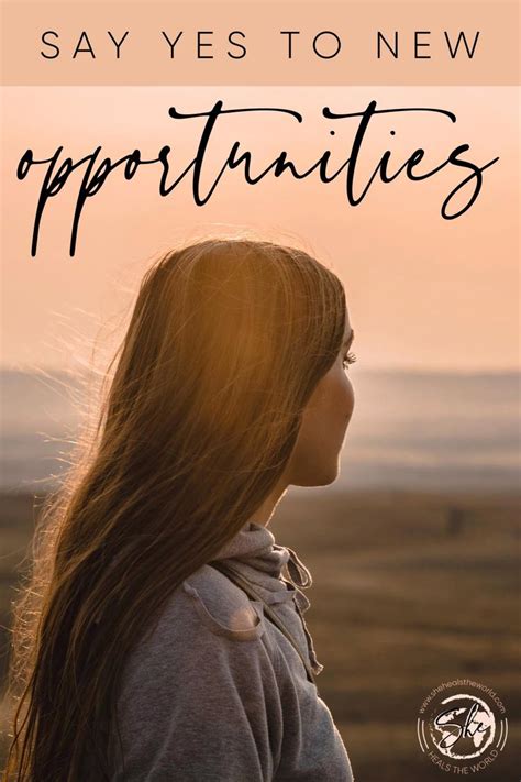 Say yes to new opportunities! [Video] in 2020 | New opportunities, Inspirational quotes, Sayings