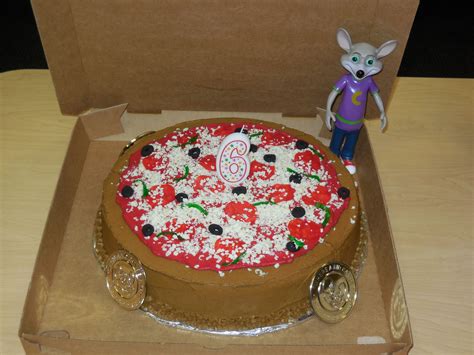 chocolate chuck e cheese birthday cake - Tamie Pringle