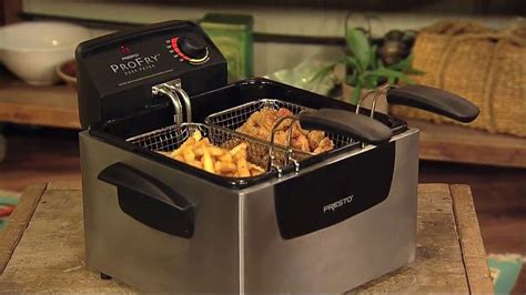 Presto 05466 Deep Fryer : An alternative innovation to the traditional pan frying. - First Grade ...