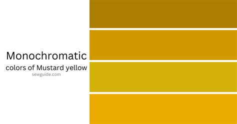 Mustard Yellow Color Codes The Hex, RGB And CMYK Values That You Need | vlr.eng.br