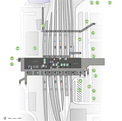 Plattegrond station Utrecht Centraal