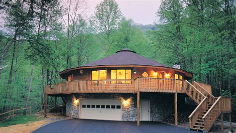 Yurt Home with Walk-Out Basement