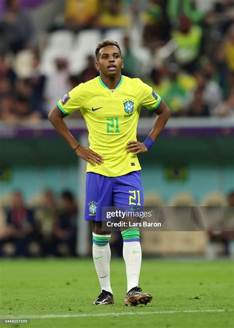 Rodrygo looks on during the FIFA World Cup Qatar 2022 Group G match ...