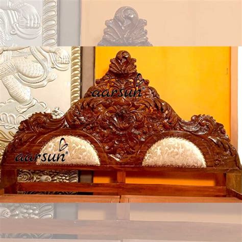 Bed Design in Sheesham Wood YT-737 - Aarsun