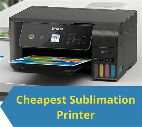 5 Cheapest Sublimation Printer Reviews: [Affordable Picks in 2024]