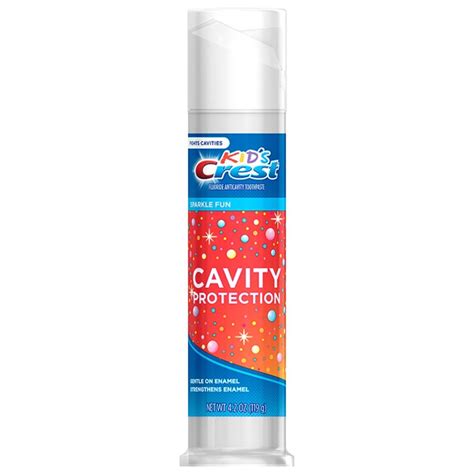 Crest Kids Cavity Toothpaste Pump Sparkle Fun - 1Source