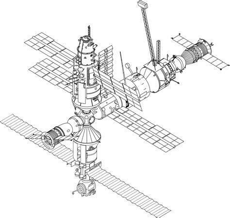 Nasa Drawing, Rocket Drawing, Nasa Space Station, International Space ...