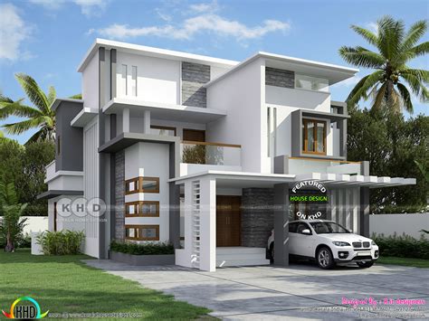 Kerala House Front Elevation Designs Photos 2020 - img-cahoots