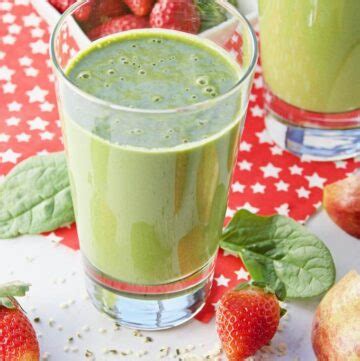 Healthy Hemp Heart Clean Green Smoothie | Homemade & Yummy