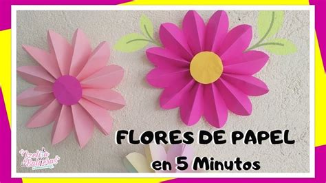 Paso A Paso Flores De Papel - Haz Hermosas Flores De Papel Con La ...