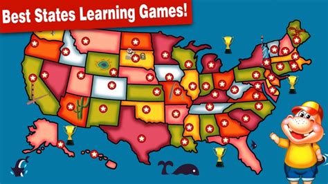 Fifty States and Capitals Game by JP Game LLC