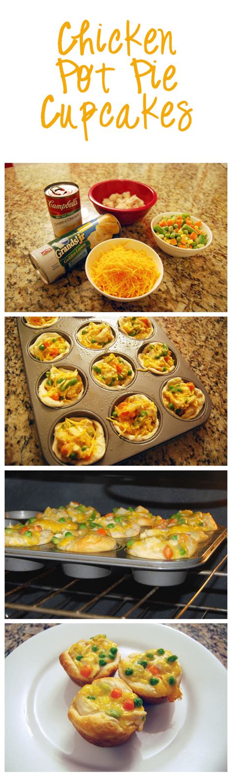 Chicken Pot Pie Cupcakes | Quick & Easy Recipes