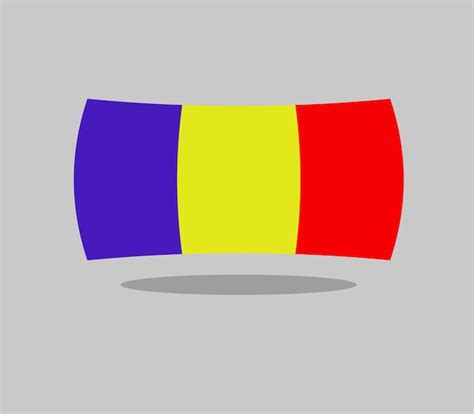 Premium Vector | Romania flag