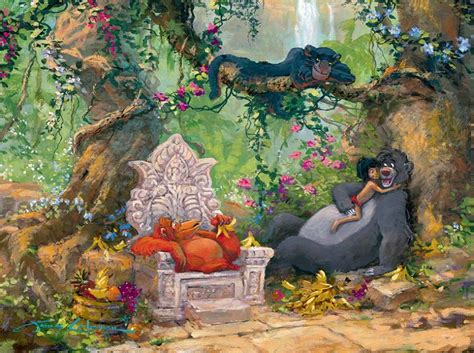 Jungle Book (Disney Fine Art 1000), 1000 Pieces, Ceaco | Puzzle ...