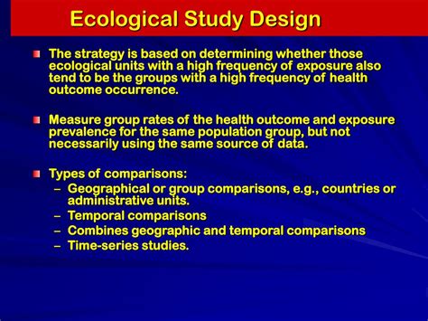 PPT - Study Designs: Overview, analytic techniques and measures of ...