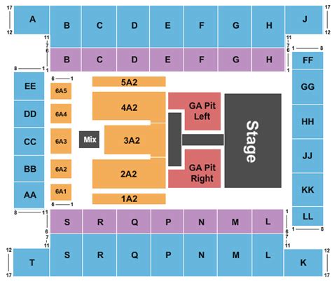 Knoxville Civic Coliseum Seating Chart - Knoxville