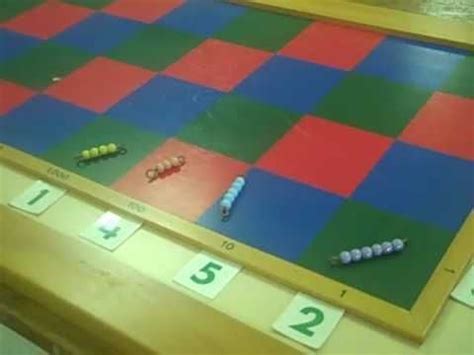 Montessori Checker Board Lesson with 2 digit multipliers | Montessori math, Montessori lessons ...