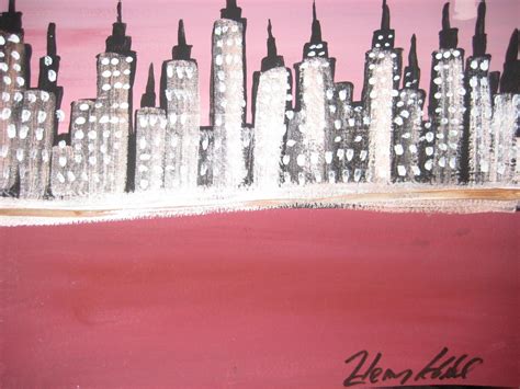 Original Goodfella Henry Hill New York City Skyline Brilliant Colors - Etsy