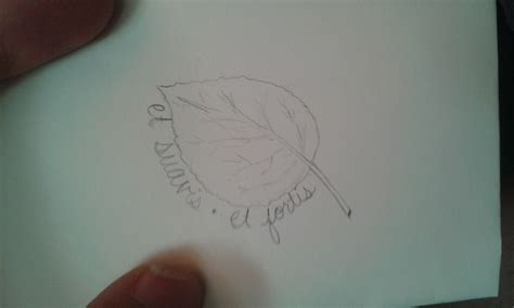 Tattoo: Draft 1 Aspen leaf symbolises resilience, transformation, and overcoming obstacles and ...