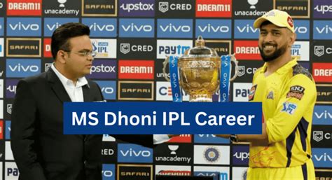 MS Dhoni IPL Career Total Runs, Salary, Records, Stats & Win