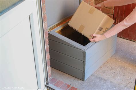 DIY Guide to build a delivery box using offcuts of wood